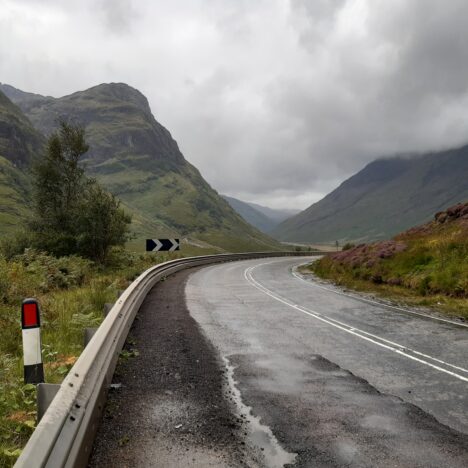 Glencoe – Invergarry: 72km